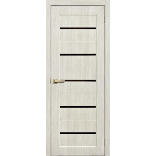 Дверь межкомнатная ламинированная Сибирь Профиль Скиндорс S02 Бьянко, стекло черное Дверь межкомнатная ламинированная Сибирь Профиль Скиндорс S02 Бьянко, стекло черное